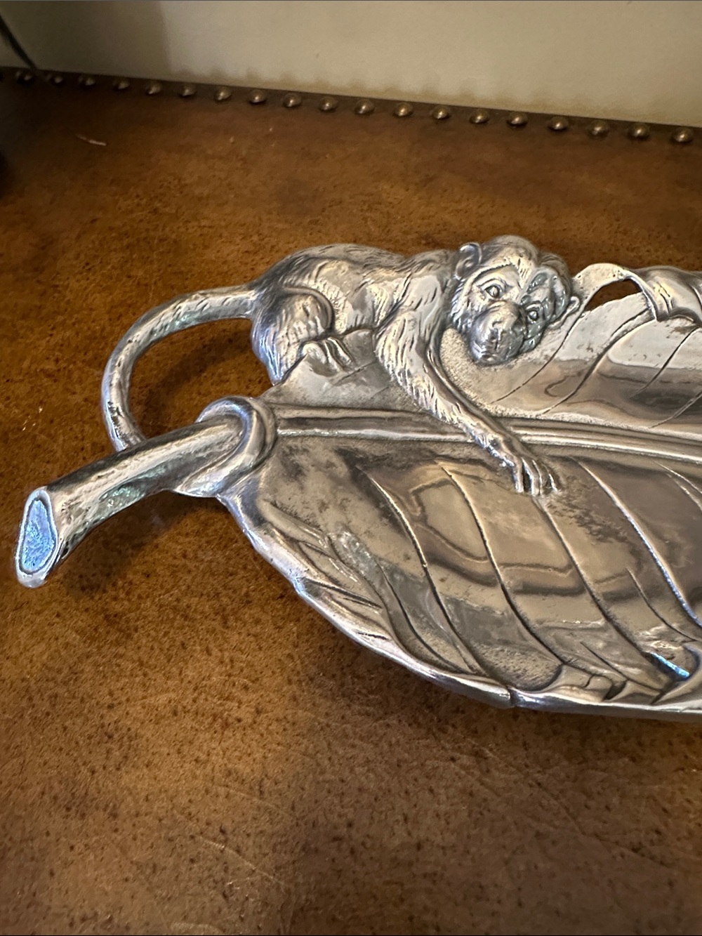 Arthur Court Safari Collection Monkey Tray 1999 (SIGNED) - Picture 2 of 3